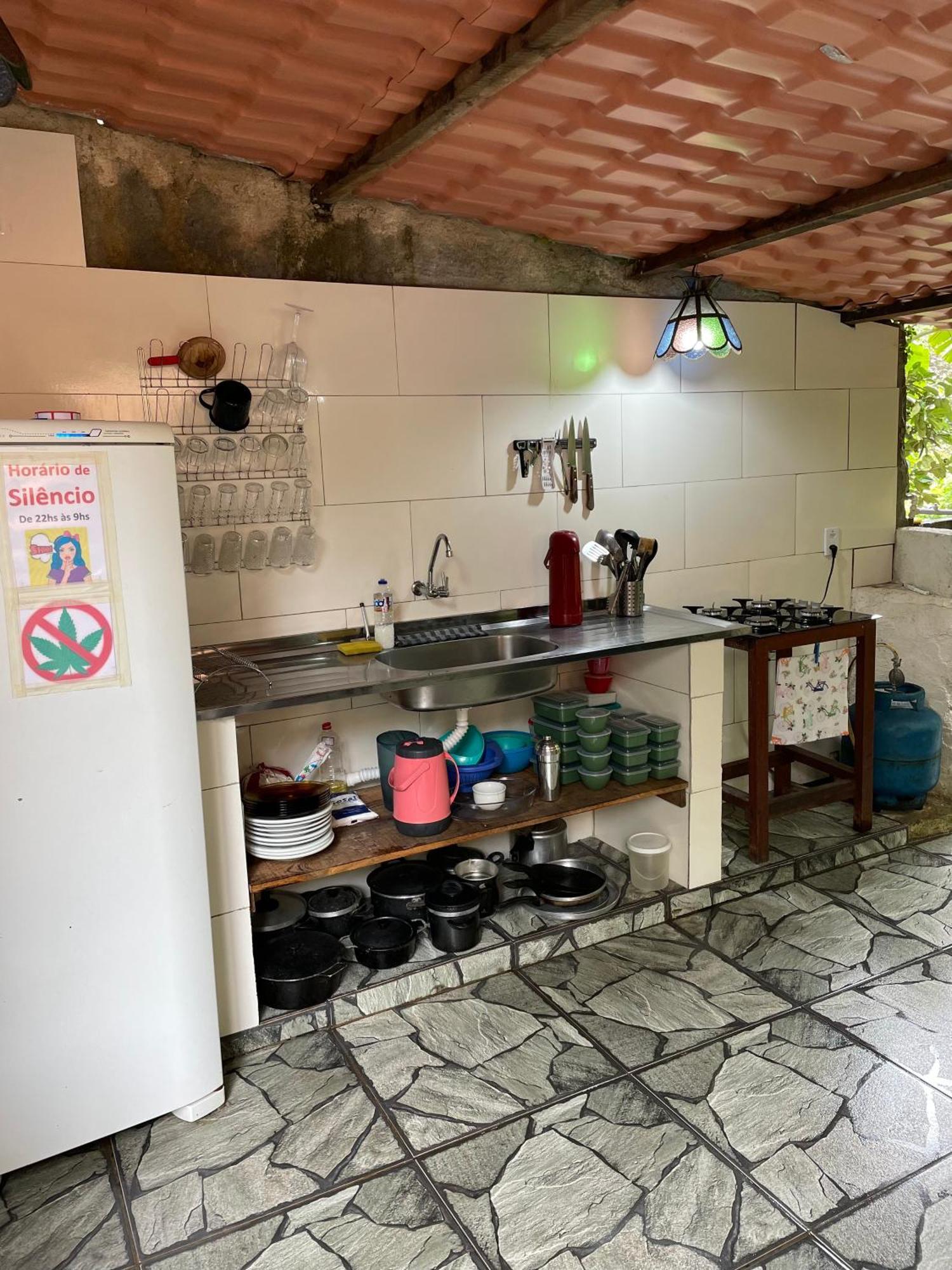 Ready Camp E Suites Da Cachoeira Илья-Гранди Экстерьер фото