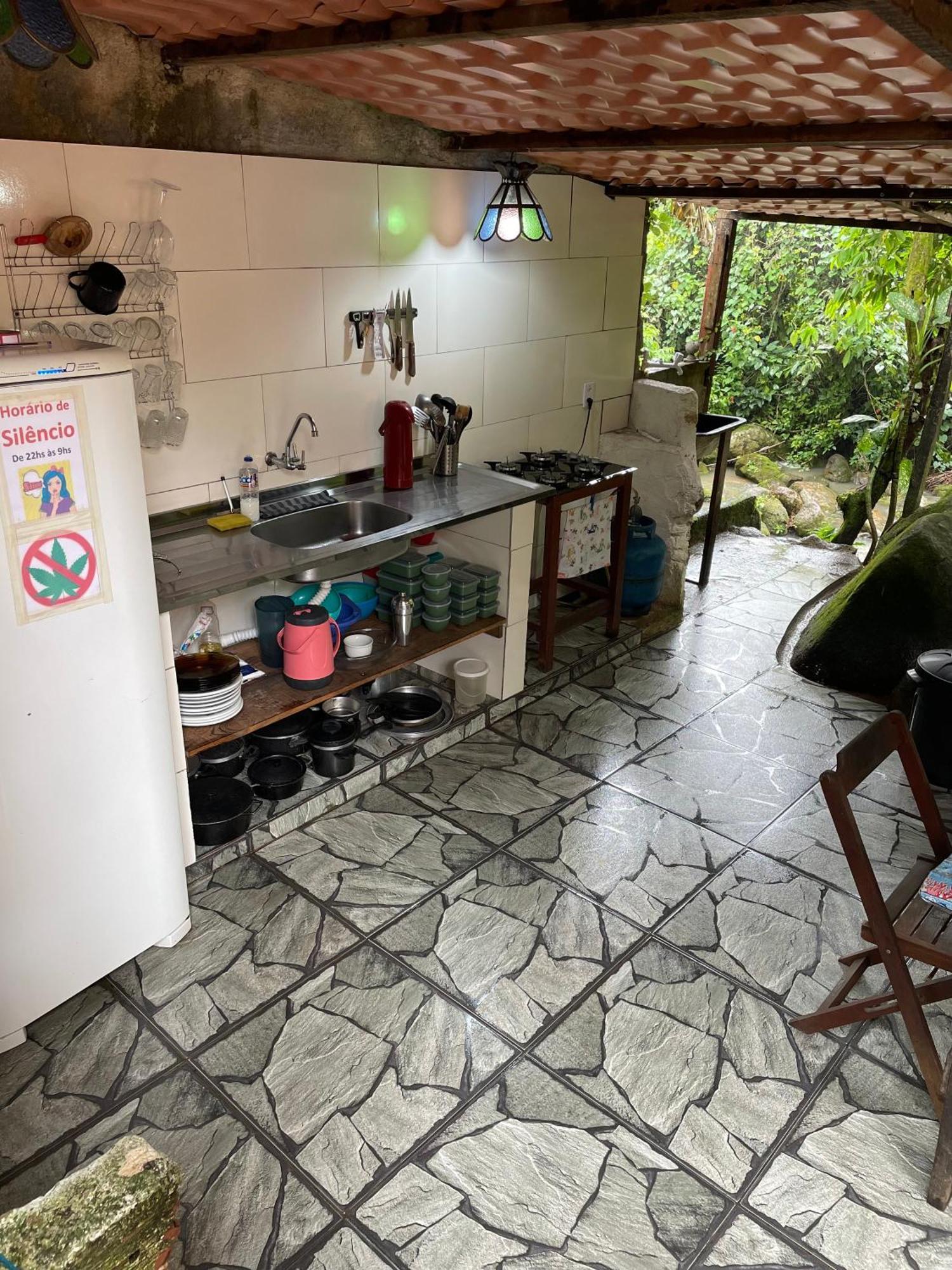 Ready Camp E Suites Da Cachoeira Илья-Гранди Экстерьер фото